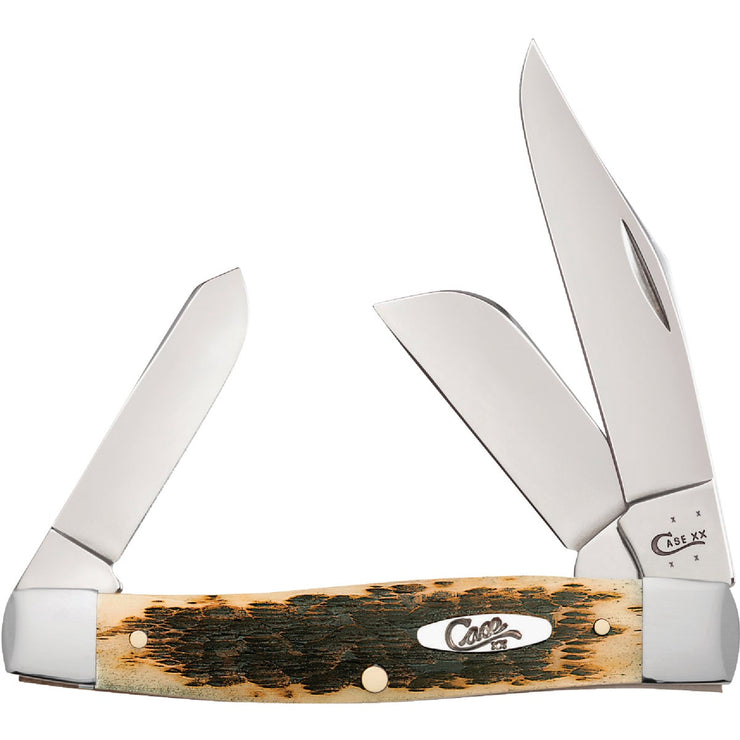 Case Stockman 3.3 In./2.3 In./2.2 In. Large Folding Knife