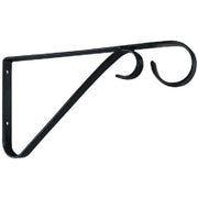 National 9 In. Black Steel Hanging Plant Bracket