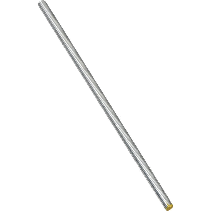 HILLMAN Steelworks 3/8 In. x 2 Ft. Steel Threaded Rod