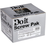 Do it #9 x 2 In. Hex Washered Galvanized Framing Screw (250 Ct.)
