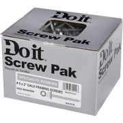 Do it #9 x 2 In. Hex Washered Galvanized Framing Screw (250 Ct.)