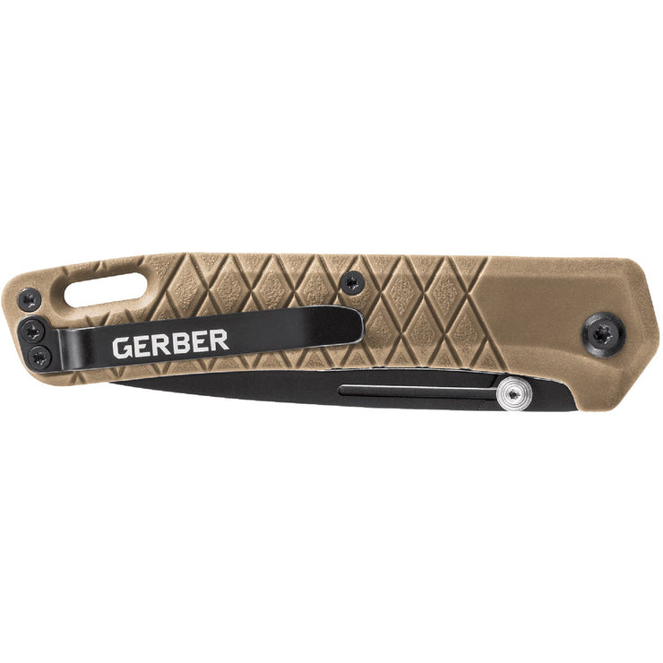 Gerber Zilch EDC 3.1 In. Beige Folding Pocket Knife