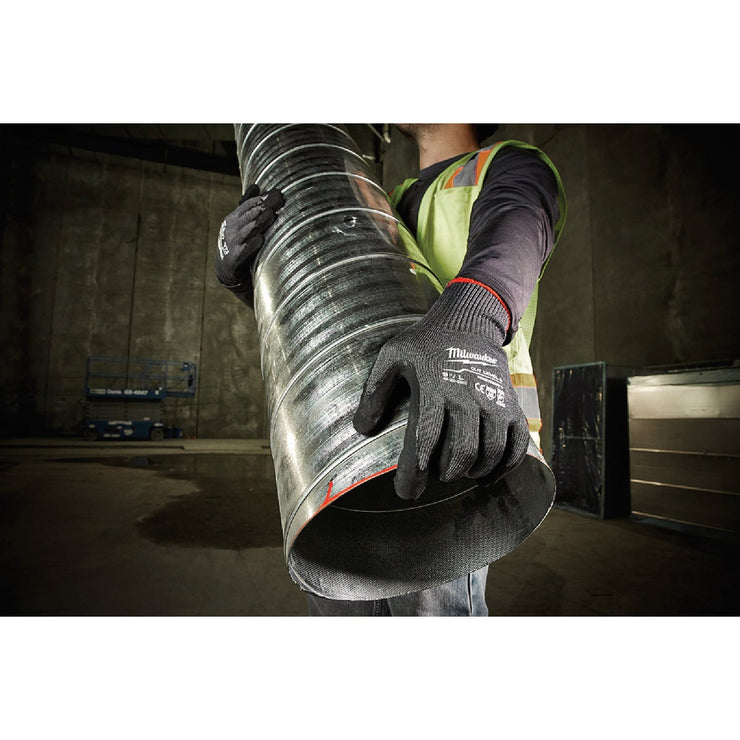 Milwaukee Unisex Medium Nitrile Coated Cut Level 5 Work Glove