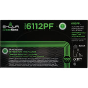 Showa Large Black Nitrile Biodegradable Disposable Gloves (100-Pack)