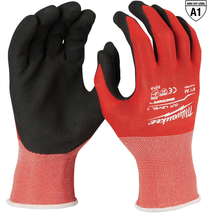 Milwaukee Unisex Medium Cut 1 Dipped Work Glove