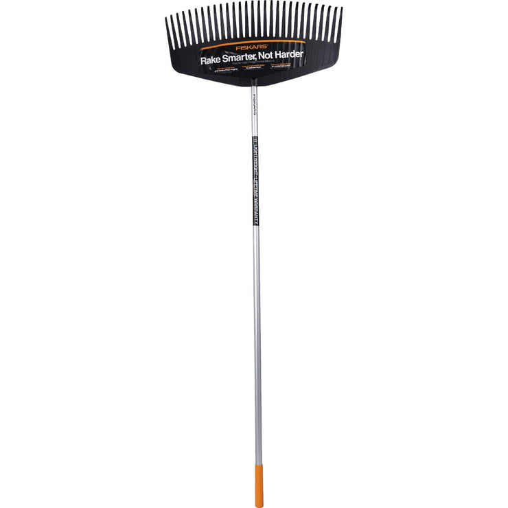 Fiskars 24 In. Poly Leaf Rake (29-Tine)