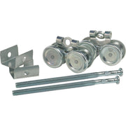 National 5022 Zinc-Plated Box Rail Offset Bolt Barn Door Hanger