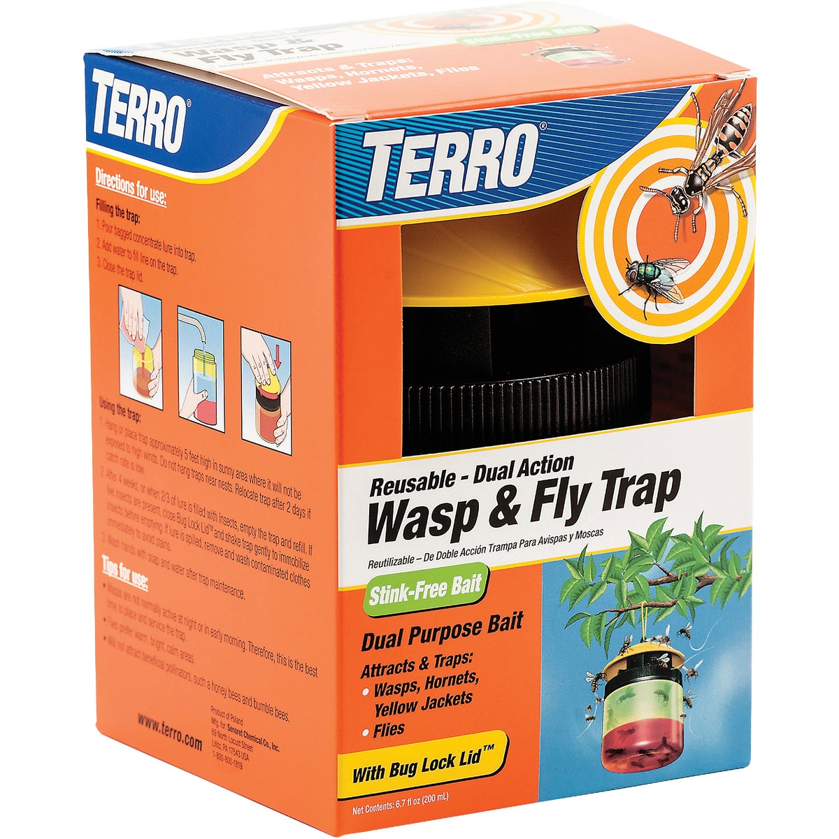 Terro 6.7 Oz. Liquid Outdoor Wasp & Fly Bait Refill – Hemlock Hardware