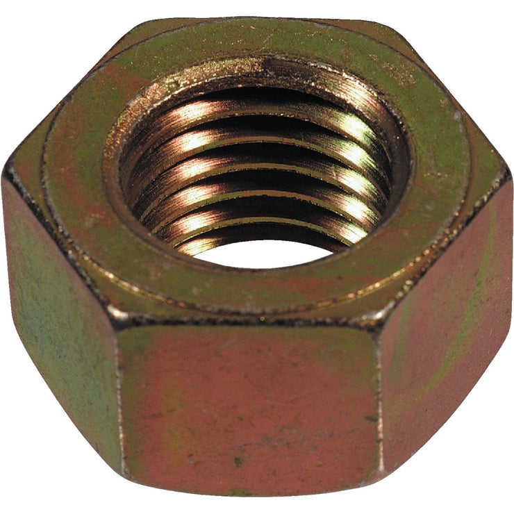 Hillman 5/8 In. 11 tpi Grade 8 Yellow Dichromate Hex Nuts (25 Ct.)