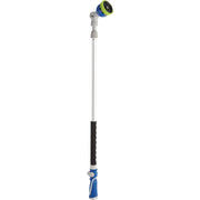 Best Garden 34 In. to 55 In. 9-Pattern Telescoping Water Wand, Blue & Gray