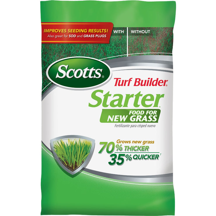 Scotts Turf Builder 3 Lb. 1000 Sq. Ft. 24-25-4 Starter Fertilizer For New Lawns