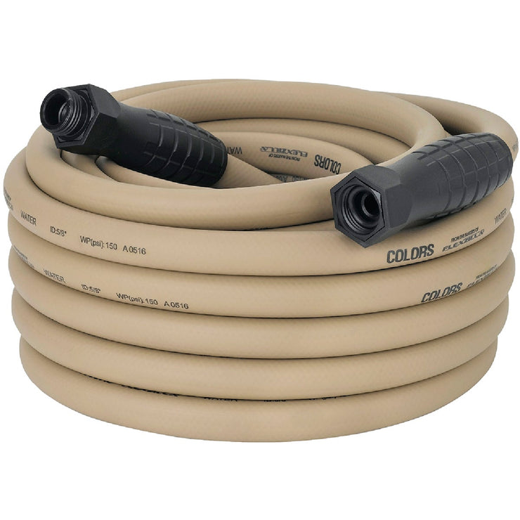 Flexzilla Colors 5/8 In. Dia. x 50 Ft. L. Drinking Water Safe Garden Hose with SwivelGrip Connections