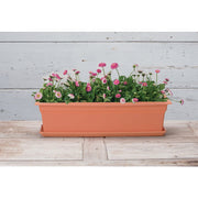 Novelty Countryside 24 In. Plastic Terra Flower Box Planter
