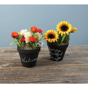 Ceramo 5-1/4 In. H. x 6 In. Dia. Terracotta Clay Standard Flower Pot