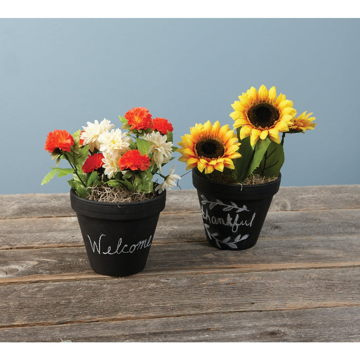 Ceramo 5-1/4 In. H. x 6 In. Dia. Terracotta Clay Standard Flower Pot