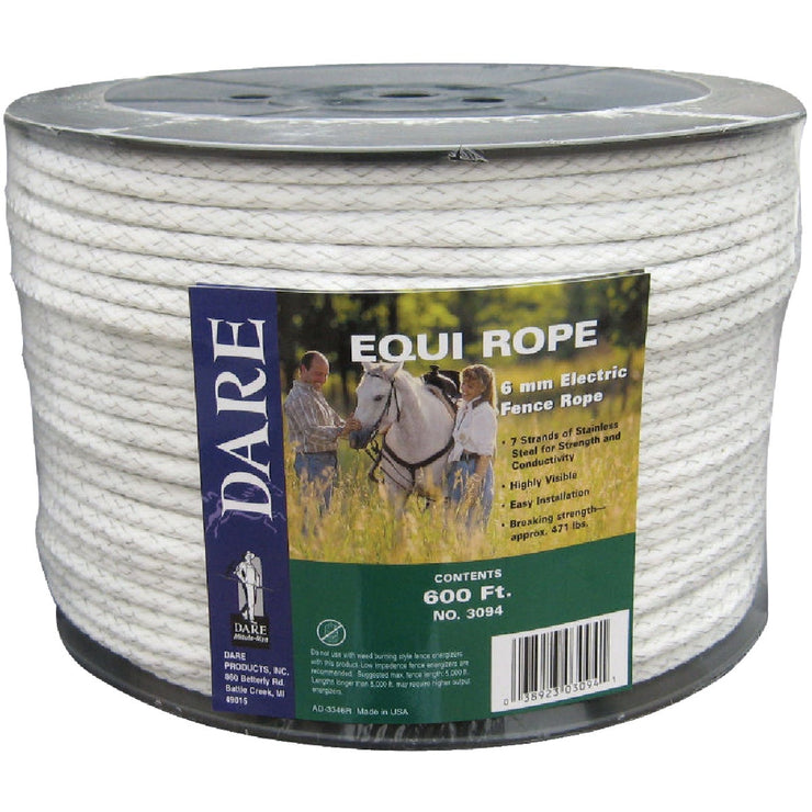 Dare Equi Rope 1/4 In. x 600 Ft. Polyethylene Poly Rope