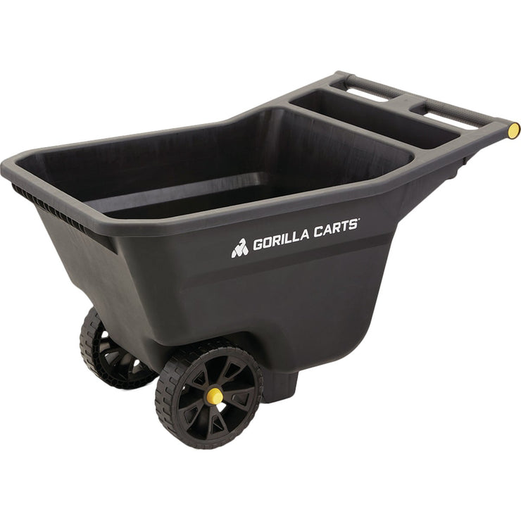 Gorilla Carts 5 Cu. Ft. Poly Yard Cart