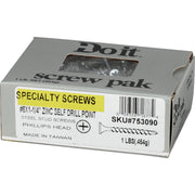 Do it #6 x 1-1/4 In. Fine Thread Self-Drilling Drywall Screw (1 Lb. Box)