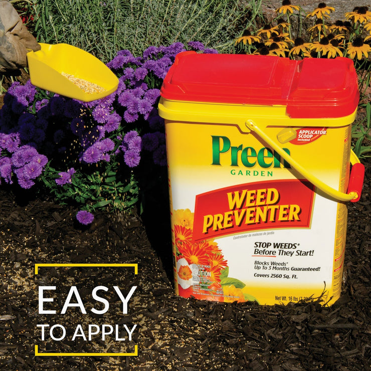 Preen 16 Lb. Ready To Use Granules Garden Weed Preventer