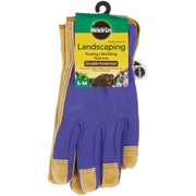 Miracle-Gro Women's Small/Medium Polyester Purple Garden Glove