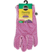Miracle-Gro Women's Medium/Large Polyester & Cotton Pink Garden Glove