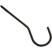 National 6 In. Black Ceiling Hook