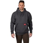 Milwaukee 2XL Gray Heavy-Duty Pullover Hooded Sweatshirt