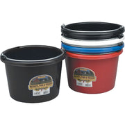 Fortex Fortiflex 8 Qt. Black Poly Handy Bucket