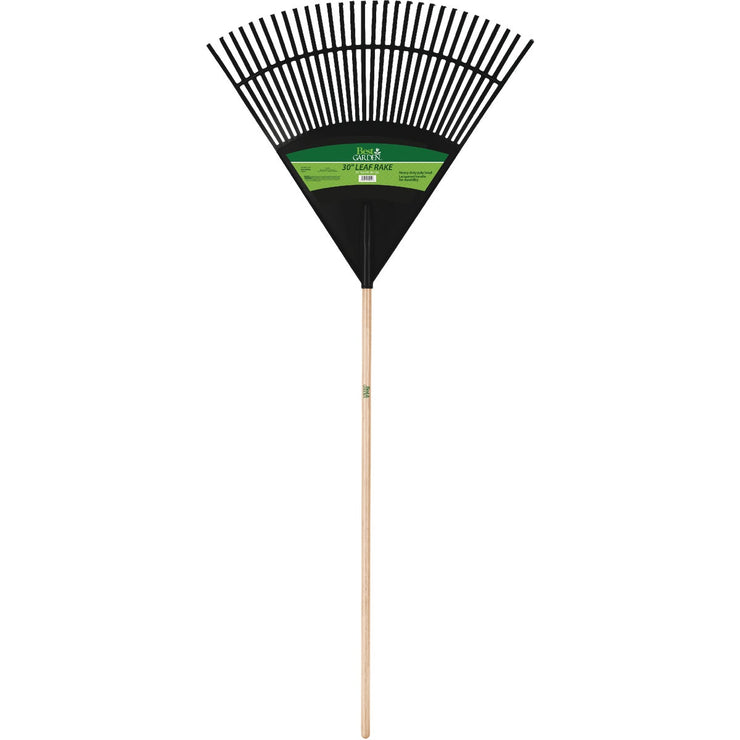 Best Garden 30 In. Poly Leaf Rake (30-Tine)