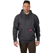 Milwaukee Large Gray Heavy-Duty Pullover Hooded Sweatshirt