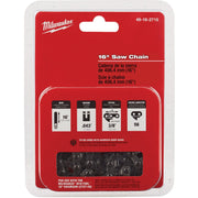 Milwaukee 16 In. Saw Chain Replacement for 2727-20 Chainsaw