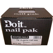 Do it 7/8 In. 12 ga Electrogalvanized Cap Nails (200 Ct., 1 Lb.)