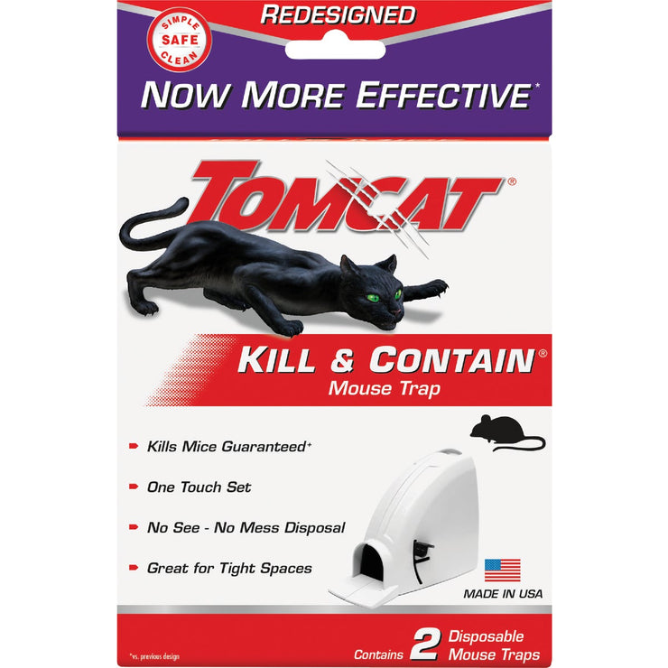 Tomcat Press 'N Set Mouse Trap, 2 Traps - 2-Pack