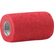 3M Vetrap 4 In. x 5 Yd. Red Bandaging Wrap