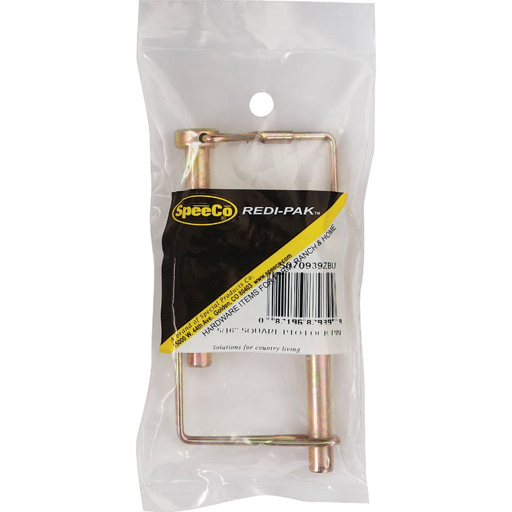 Speeco 5/16 In. x 2-1/4 In. Square Loop Lock Pin