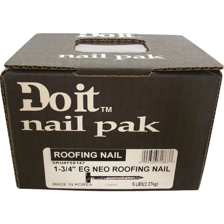 Do it 1-3/4 In. Electrogalvanized Roofing Nails (107 Ct., 1 Lb.).