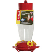 More Birds 30 Oz. Glass Deluxe Hummingbird Feeder
