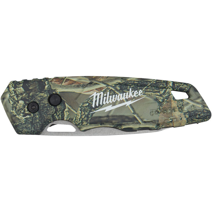 Milwaukee FASTBACK 2.95 In. Camo Folding Knife