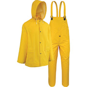 West Chester Large 3-Piece Yellow PVC Rain Suit