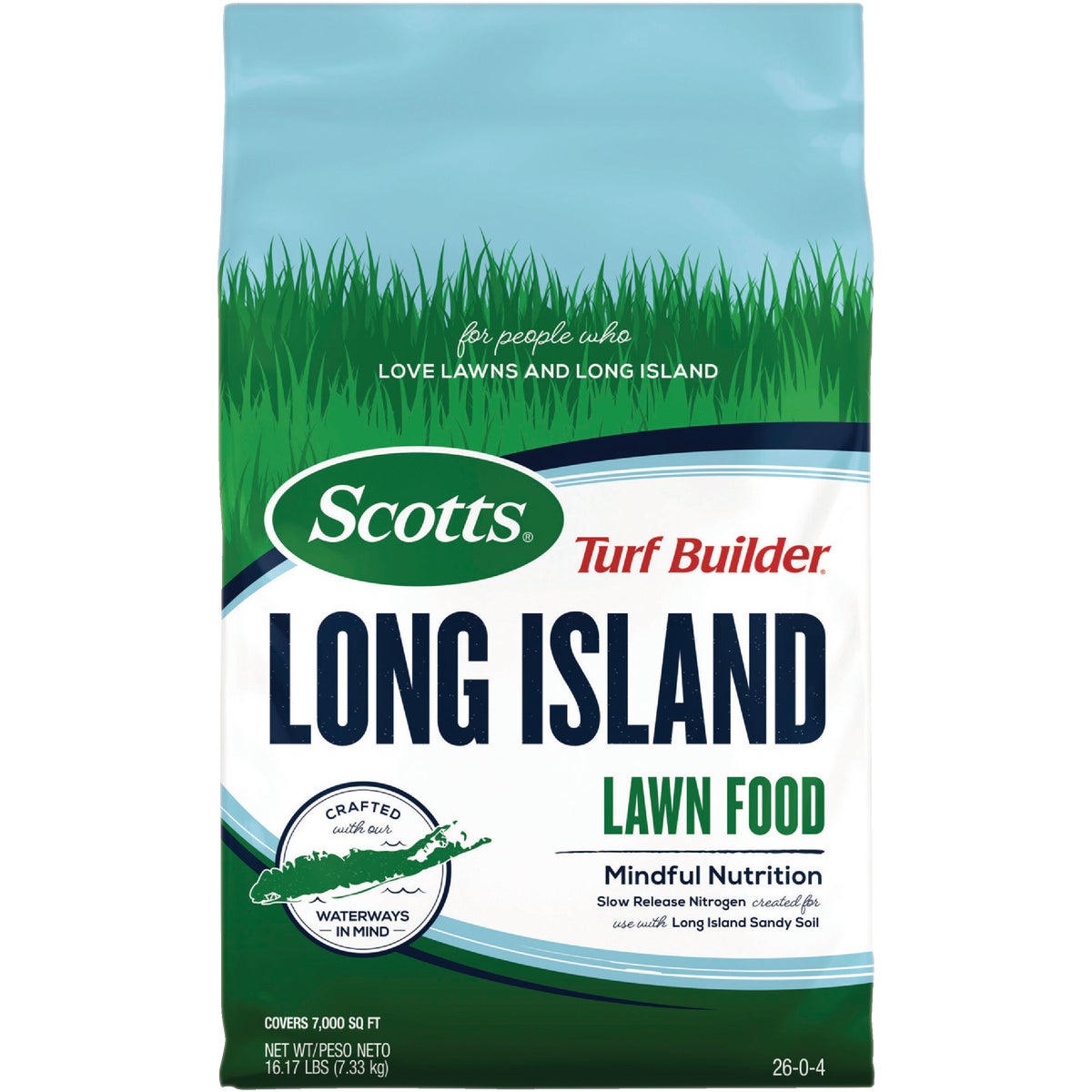 Scotts Turf Builder 16.17 Lb. 7000 Sq. Ft. 2604 Long Island Lawn Fer