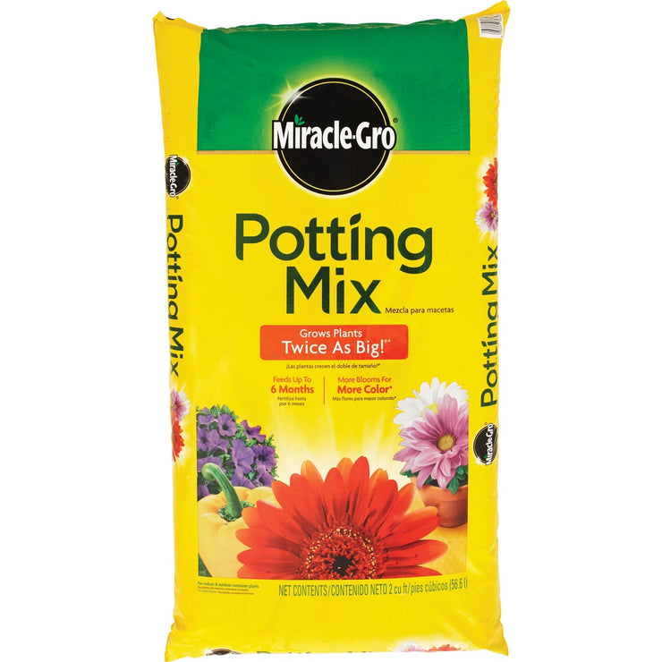 Miracle-Gro 2 Cu. Ft. 40-1/2 Lb. All Purpose Indoor & Outdoor Plants Potting Soil