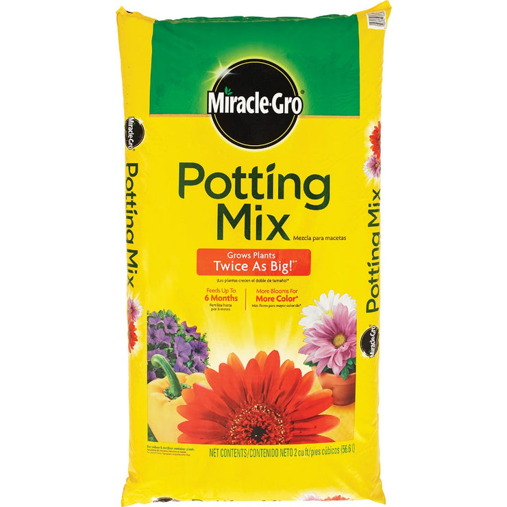 Miracle-Gro 2 Cu. Ft. 40-1/2 Lb. All Purpose Indoor & Outdoor Plants Potting Soil
