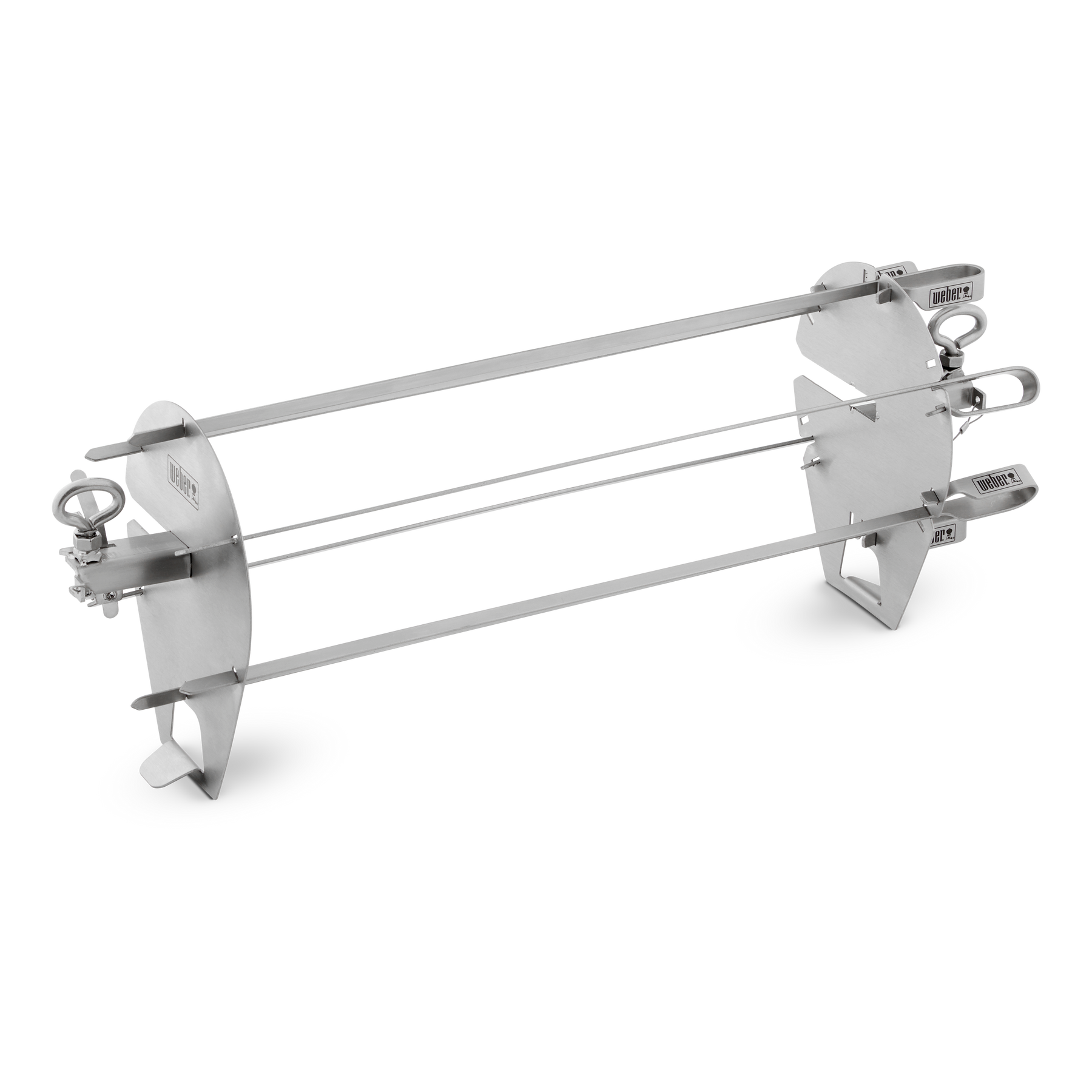 Weber rotisserie skewer outlet system