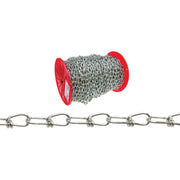 Campbell #4/0 100 Ft. Zinc-Plated Low-Carbon Steel Coil Chain