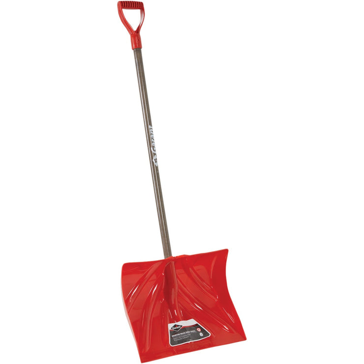 Garant Nordic 18 In. Poly Snow Shovel & Pusher with 42.25 In. Wood Handle