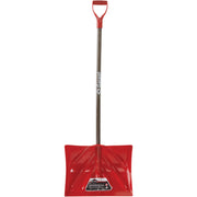 Garant Nordic 18 In. Poly Snow Shovel & Pusher with 42.25 In. Wood Handle