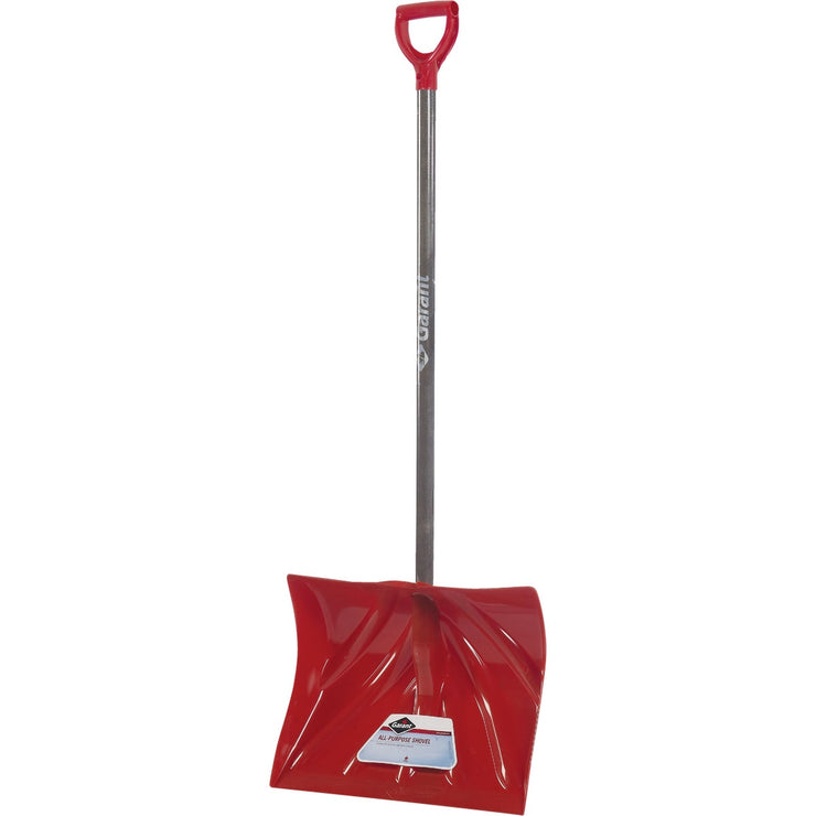 Garant Nordic 18 In. Poly Snow Shovel & Pusher with 42.25 In. Wood Handle