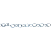 Campbell #2/0 50 Ft. Zinc-Plated Low-Carbon Steel Coil Chain