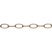 Campbell #10 40 Ft. Antique Copper Finished Metal Craft Chain