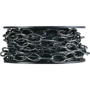 Campbell #10 40 Ft. Antique Silver Finished Metal Craft Chain